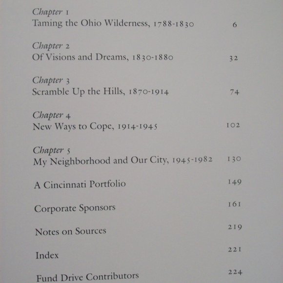 Cincinnati The Queen City / Large Coffee Table Book /1982 /History - Picture 2 of 10